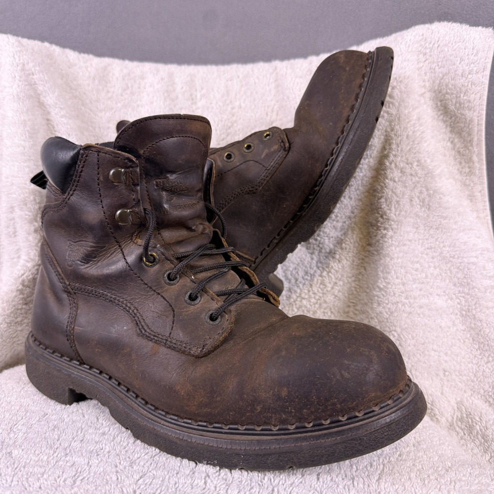 Red Wing Boots Size 9 E2 EE DynaForce Waterproof Work Steel Toe 4406 USA Made
